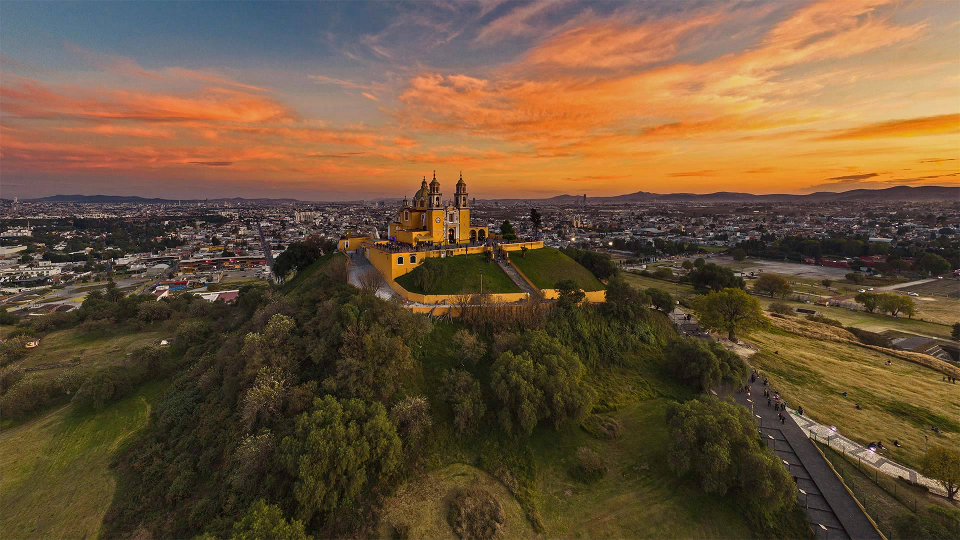 乔鲁拉大金字塔，墨西哥乔鲁拉 