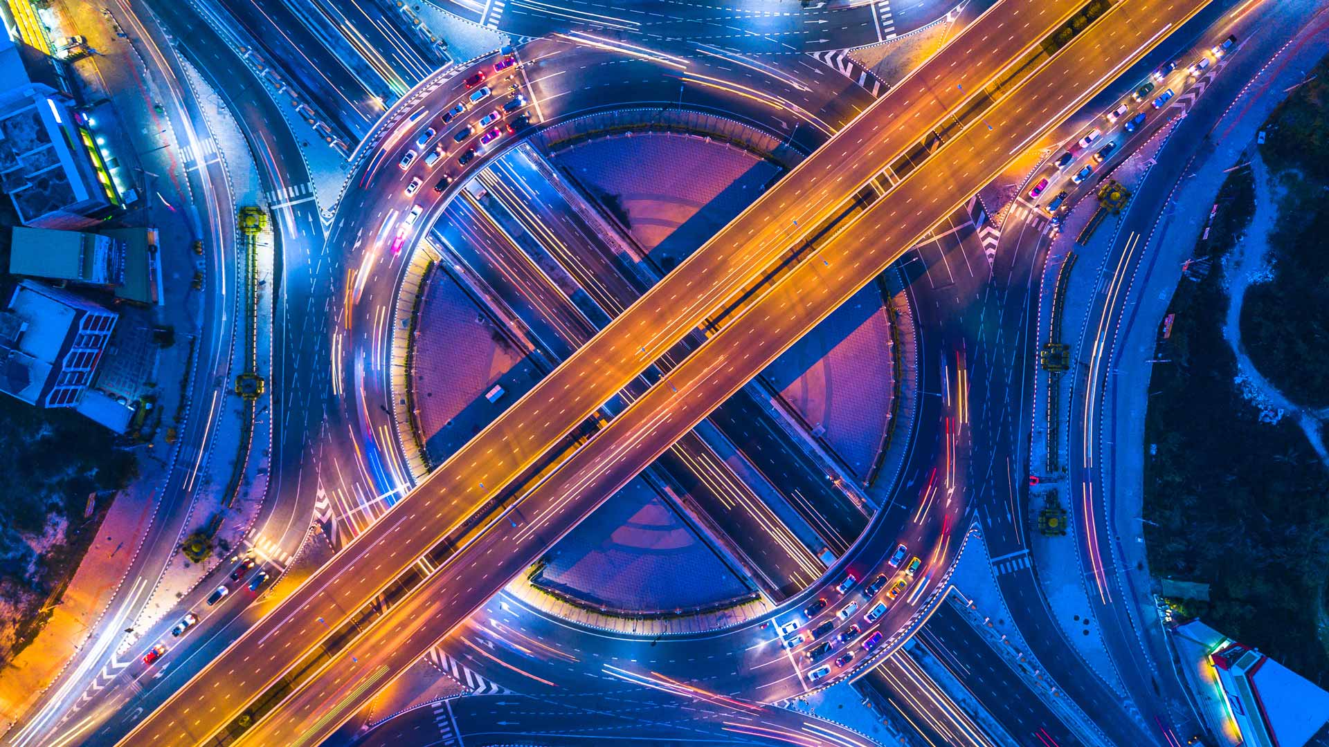 陷入循环之中？曼谷的交通圈和高速公路，泰国  